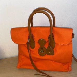 Ralph Lauren Collection Ricky Canvas Tote